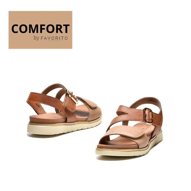 Ženske sandale LS082405-CAMEL