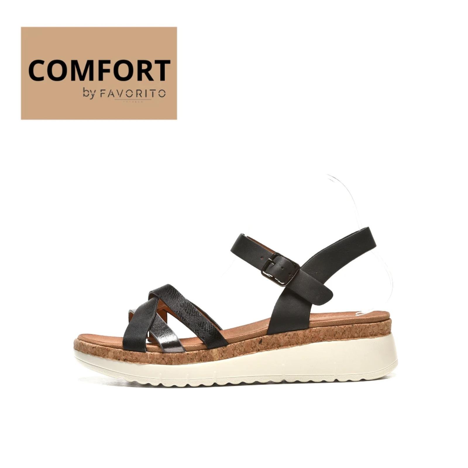 Ženska sandala LS062403-CRNA