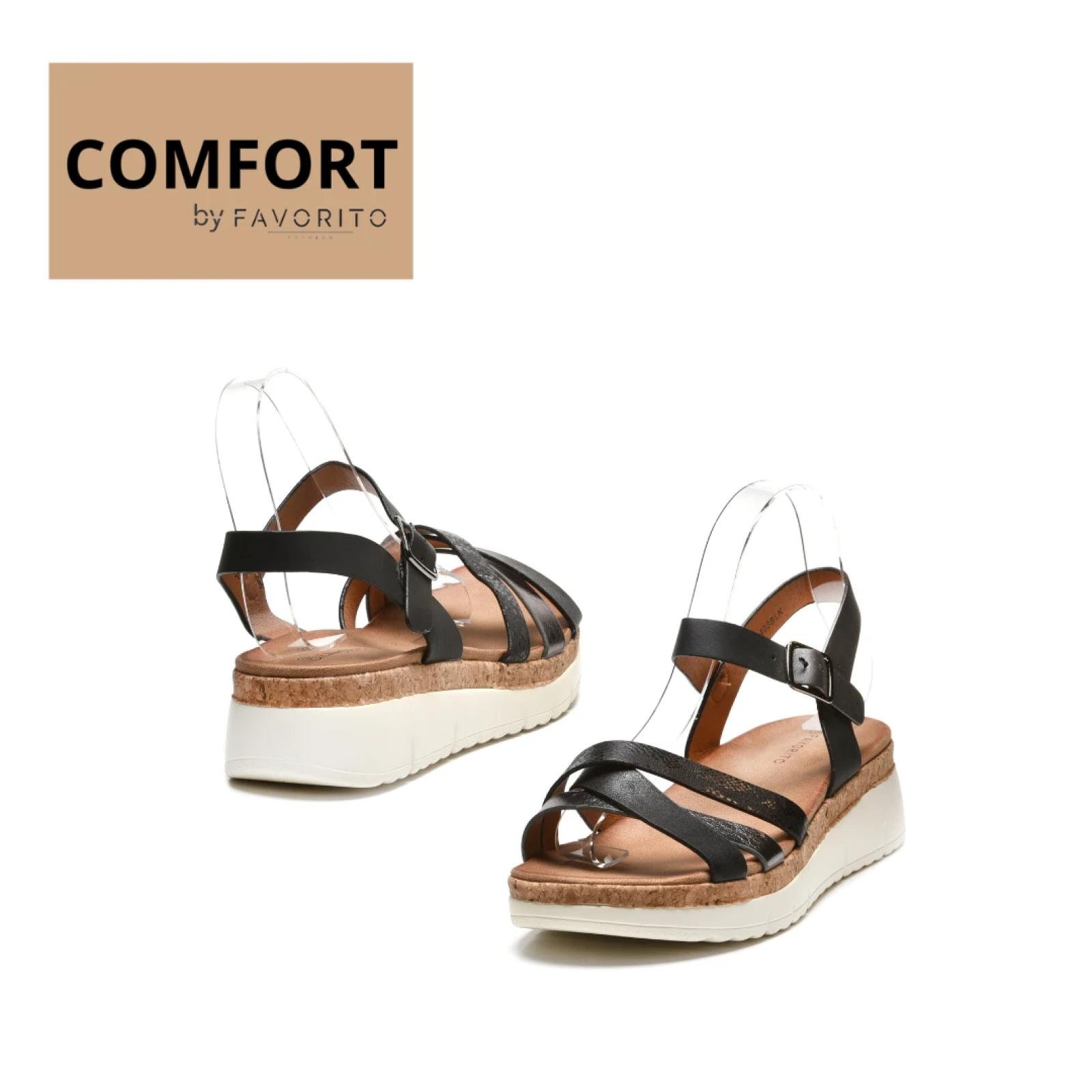 Ženska sandala LS062403-CRNA