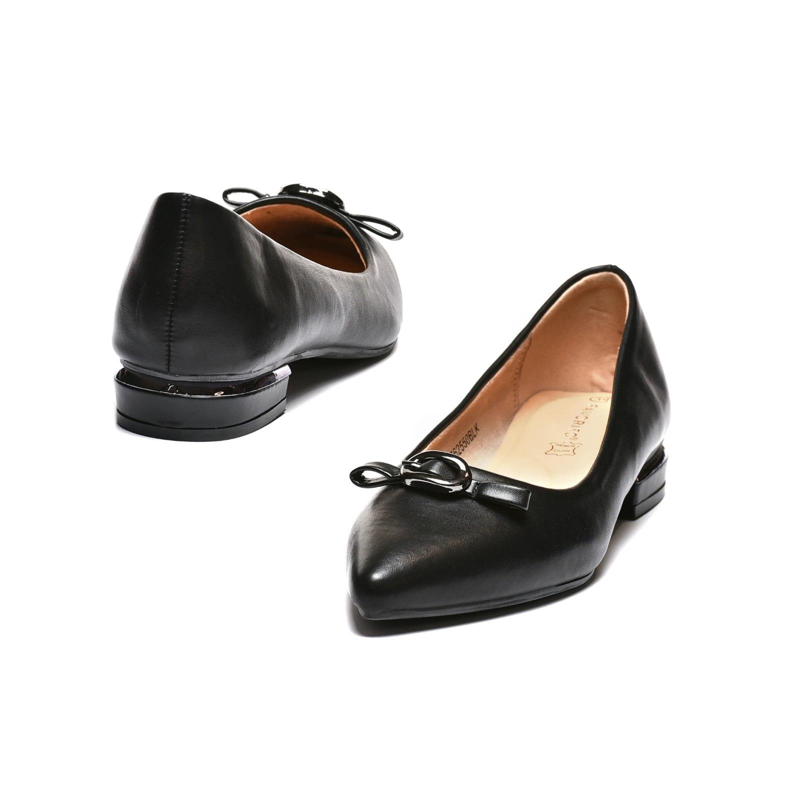 Ženske baletanke L762550-CRNA