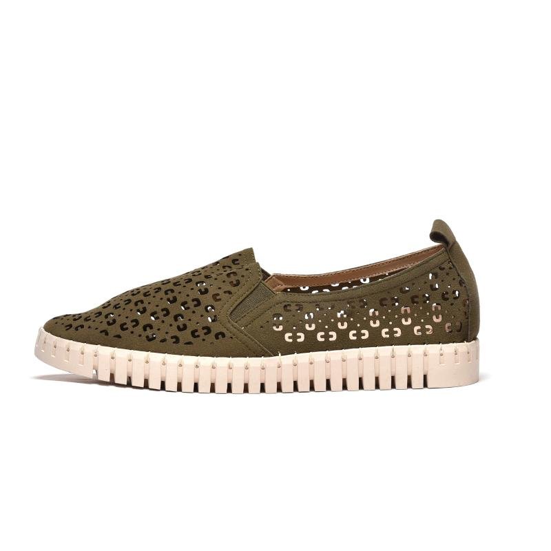 ŽENSKE ESPADRILE-L022550-OLIVE