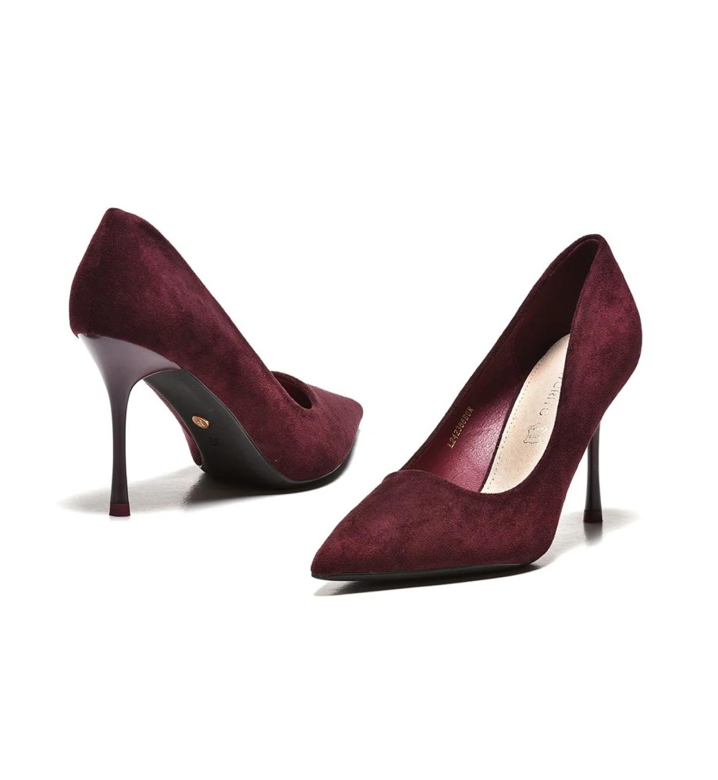 Ženska salonka L242368-BORDO