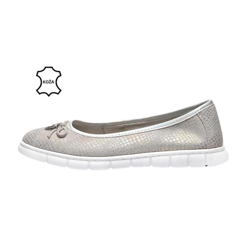 Ženske baletanke L89A2518-SREBRNA