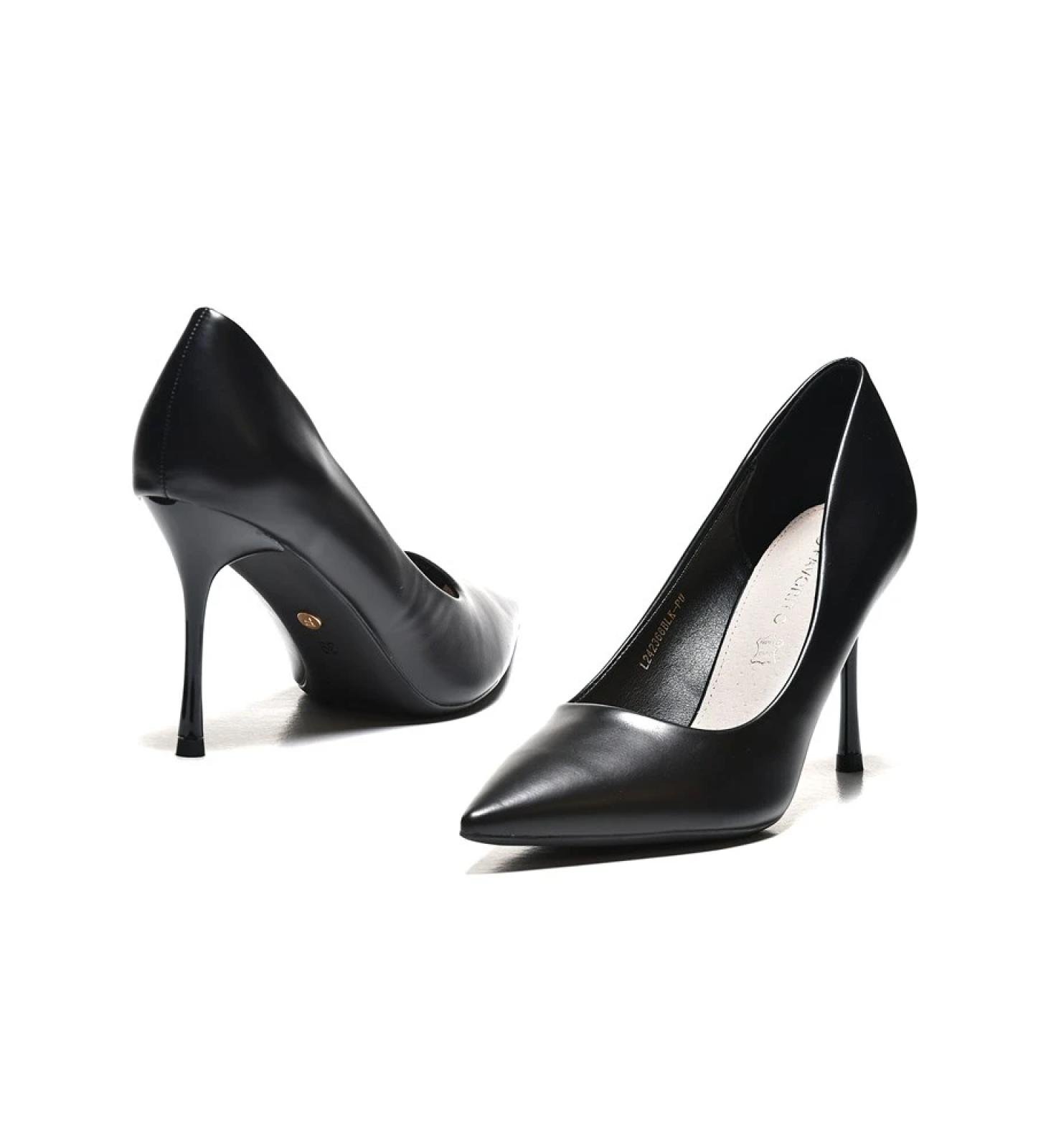 Ženska salonka L242368-CRNA-PU