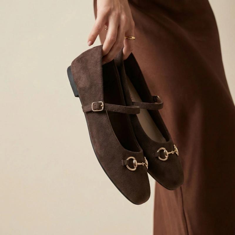 Ženske baletanke L242607-COF