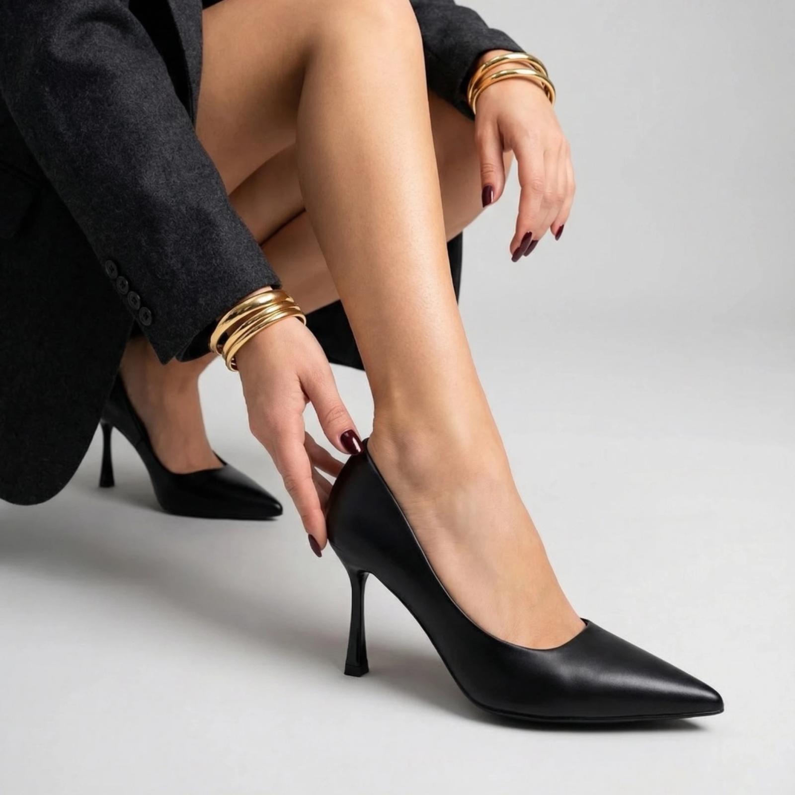 Ženske salonke L242621-BLK