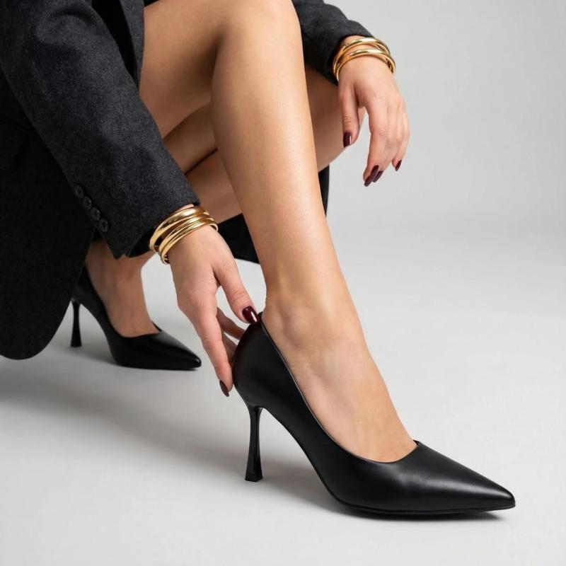 Ženske salonke L242621-BLK