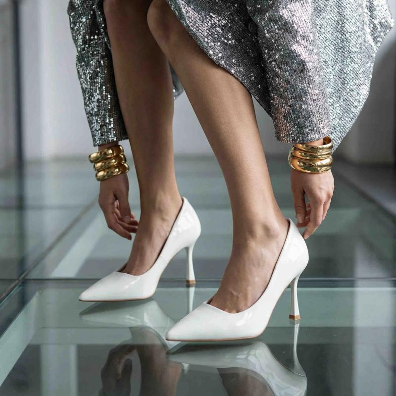 Ženske salonke L242621-WHT