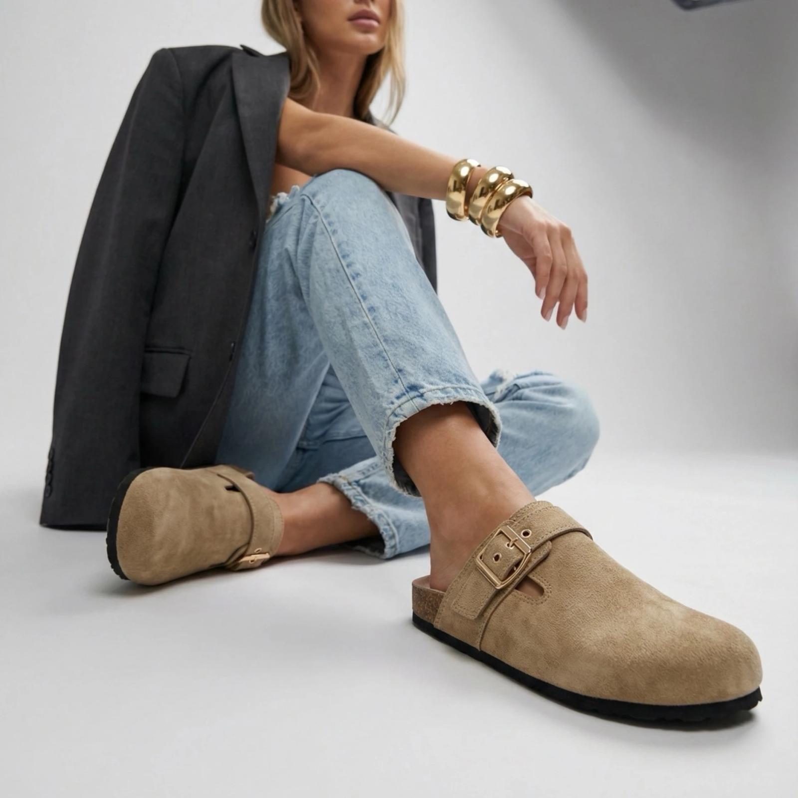 Ženske klompe LP242665-BEI