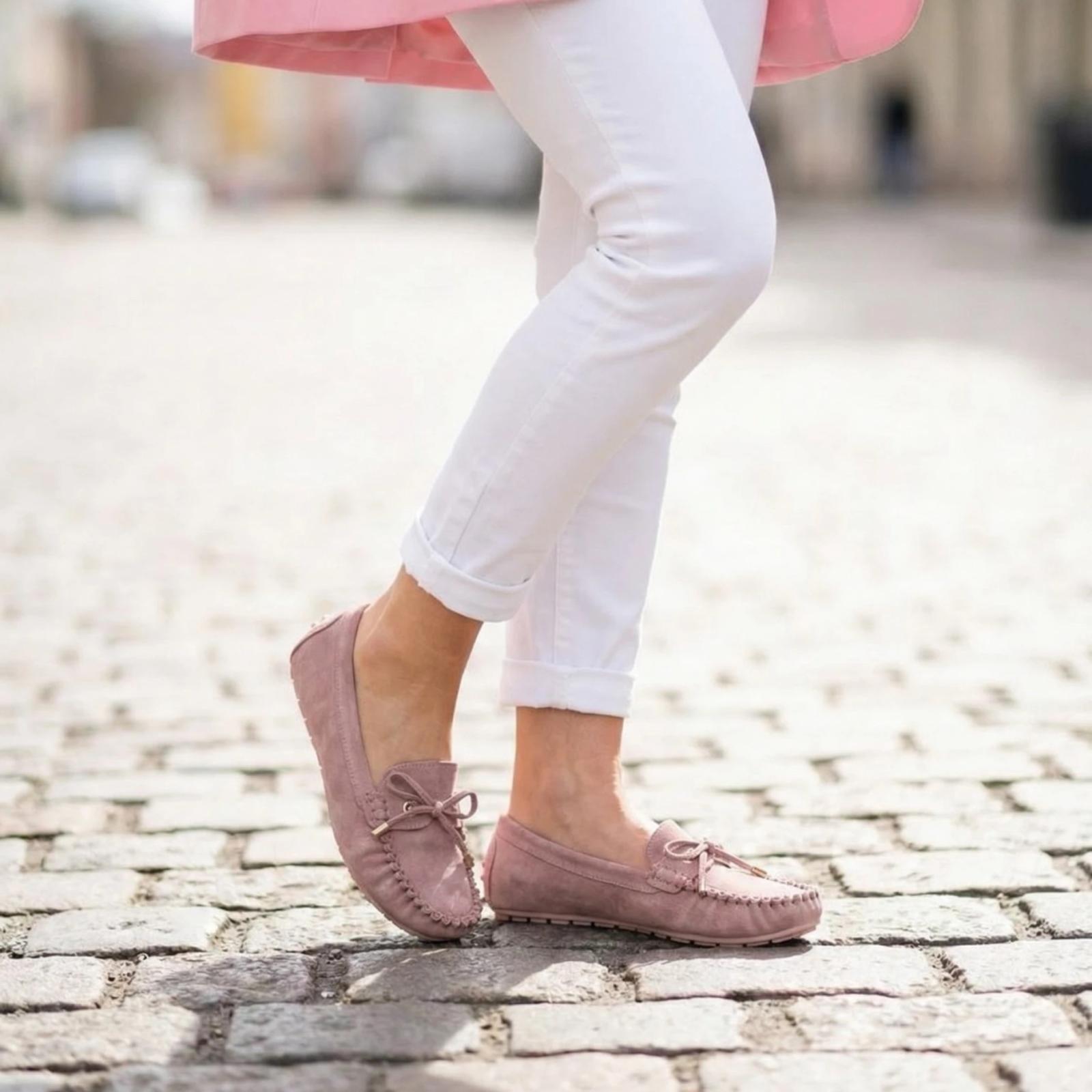 Ženska mokasina L212601-PNK