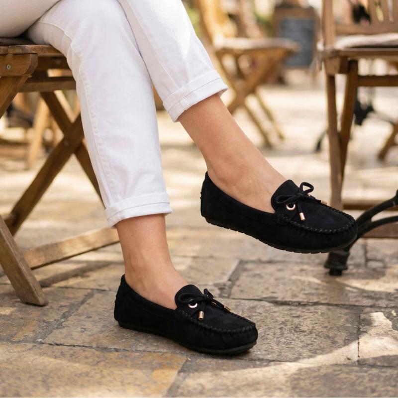 Ženska mokasina L212601-BLK