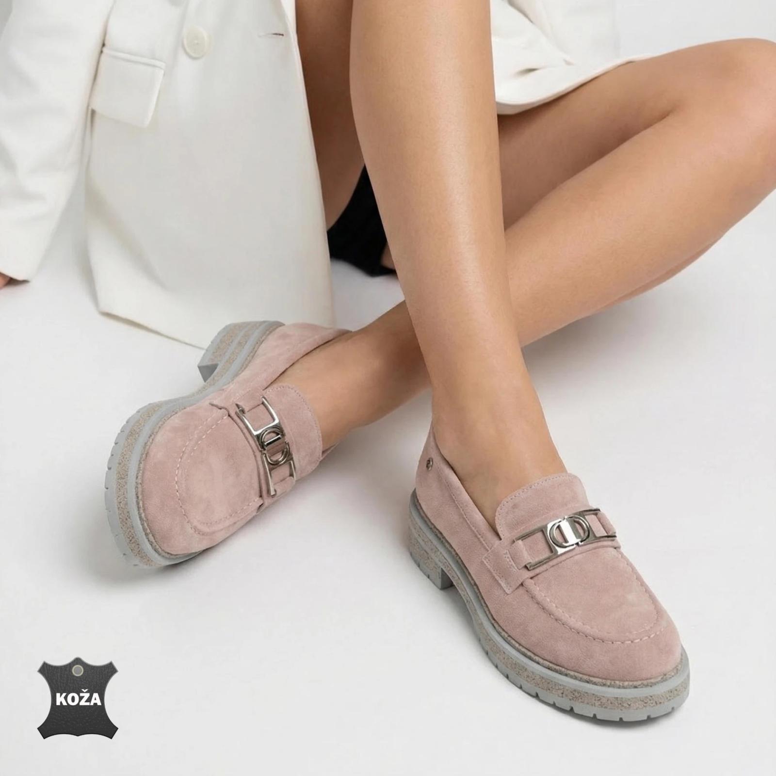 Ženska mokasina L88A2621-PNK