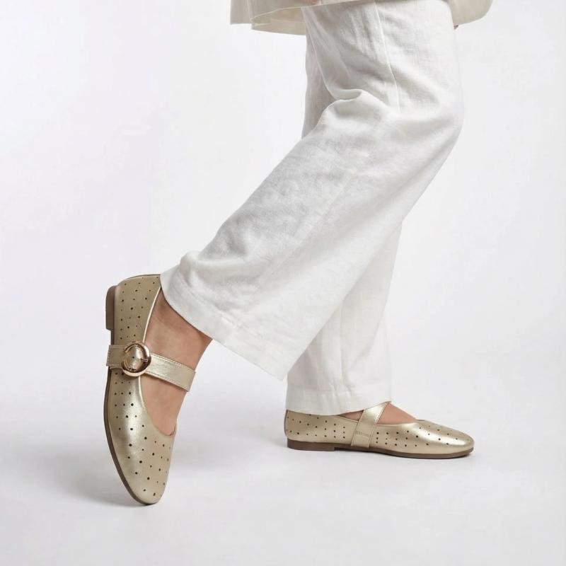 Ženske baletanke L242610-GLD