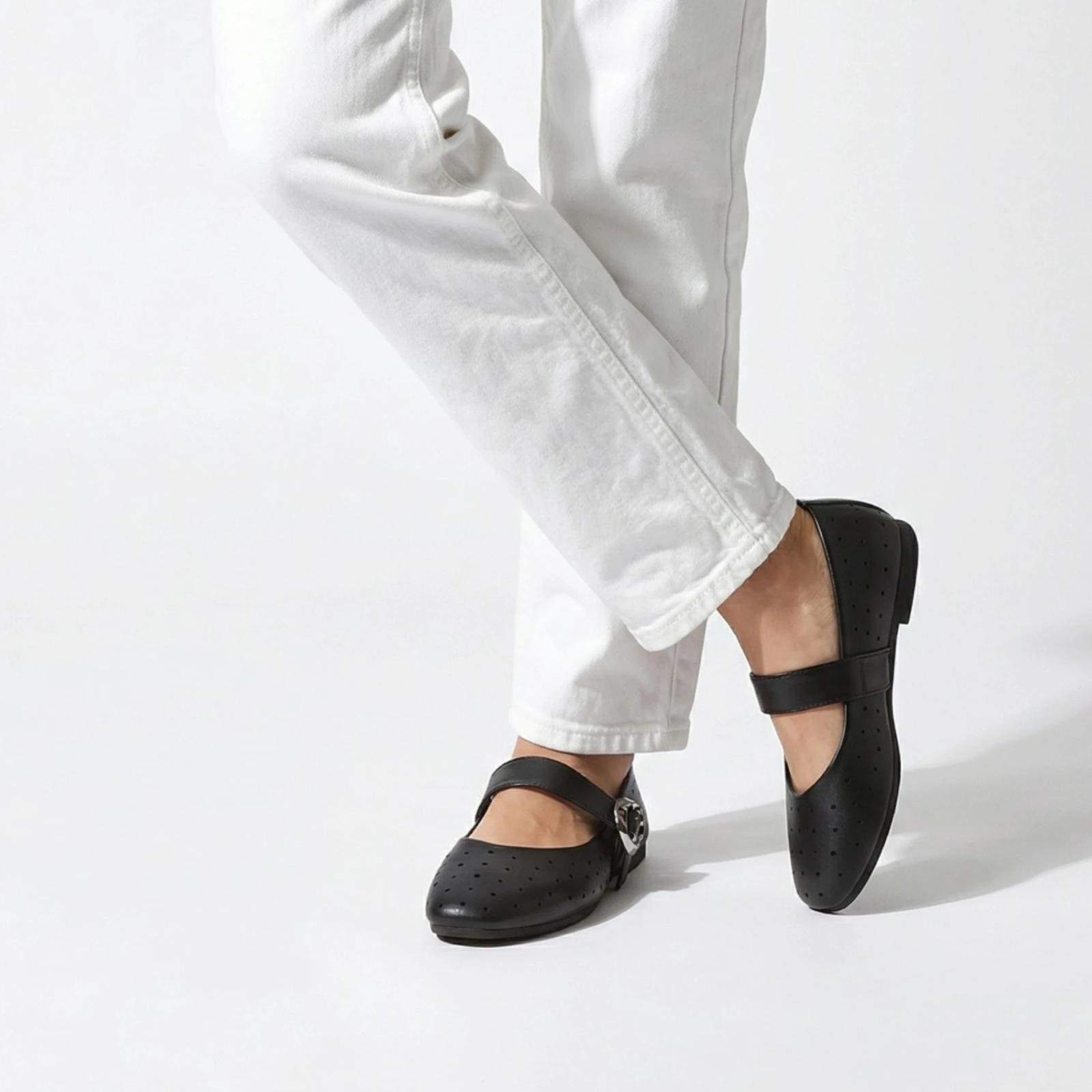 Ženske baletanke L242610-BLK