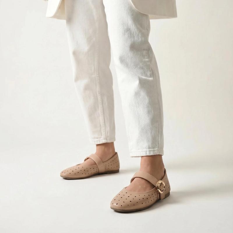 Ženske baletanke L242610-BEI