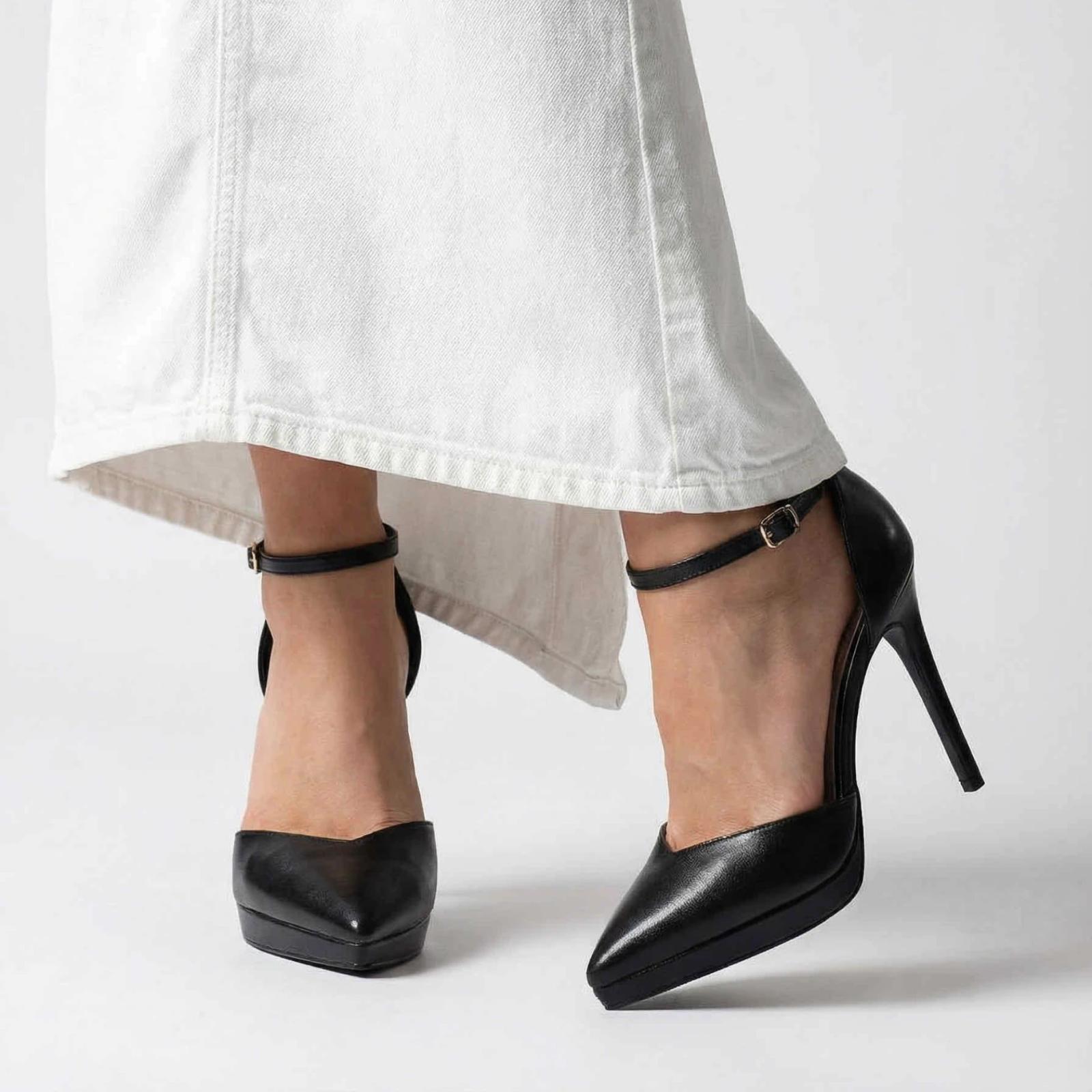 Ženske salonke L242624-BLK