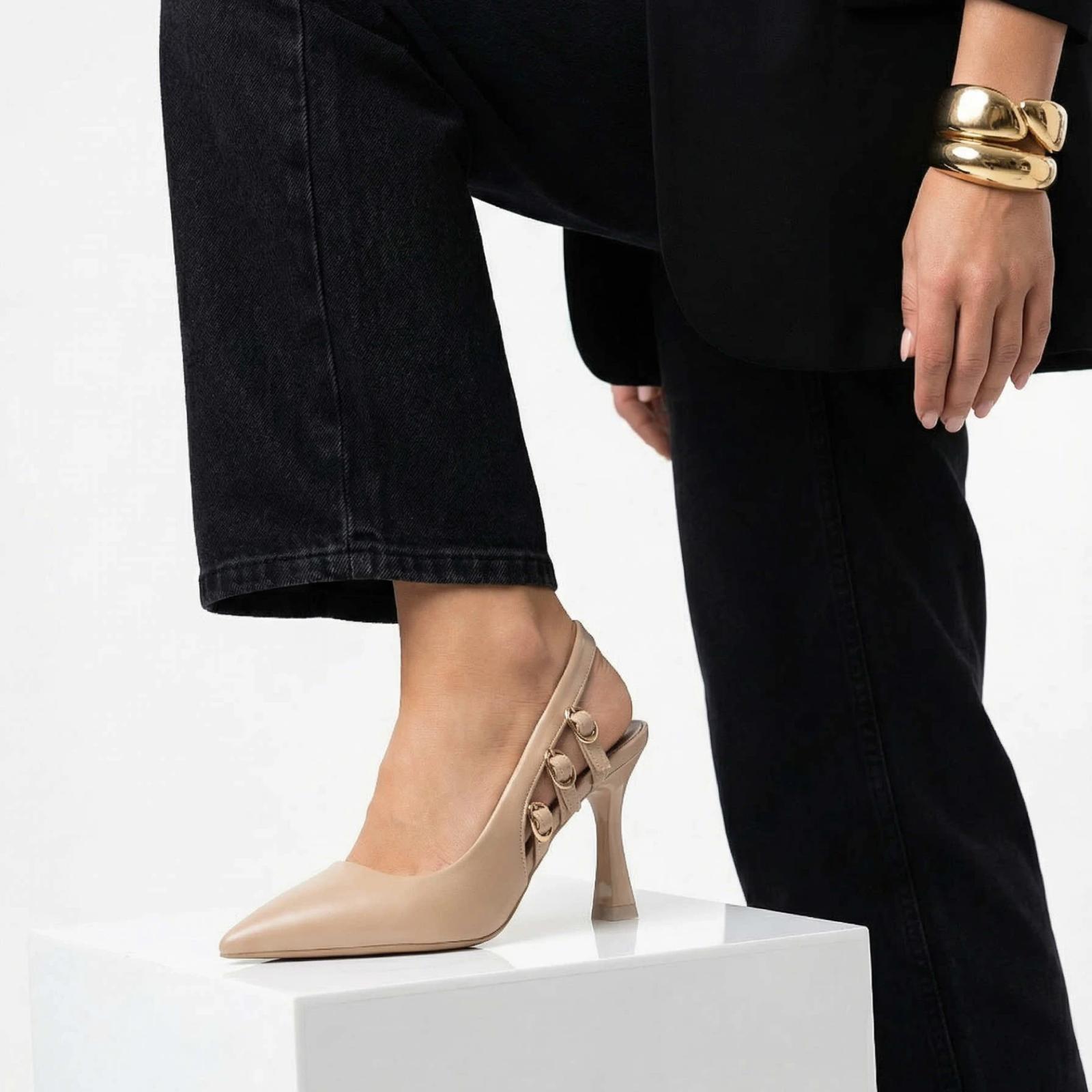 Ženske sandale LS242637-BEI