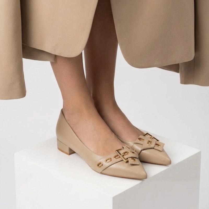 Ženske baletanke L242611-BEI