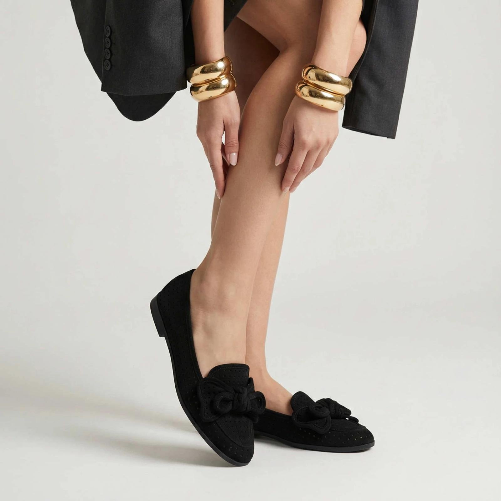 Ženska mokasina L242603-BLK