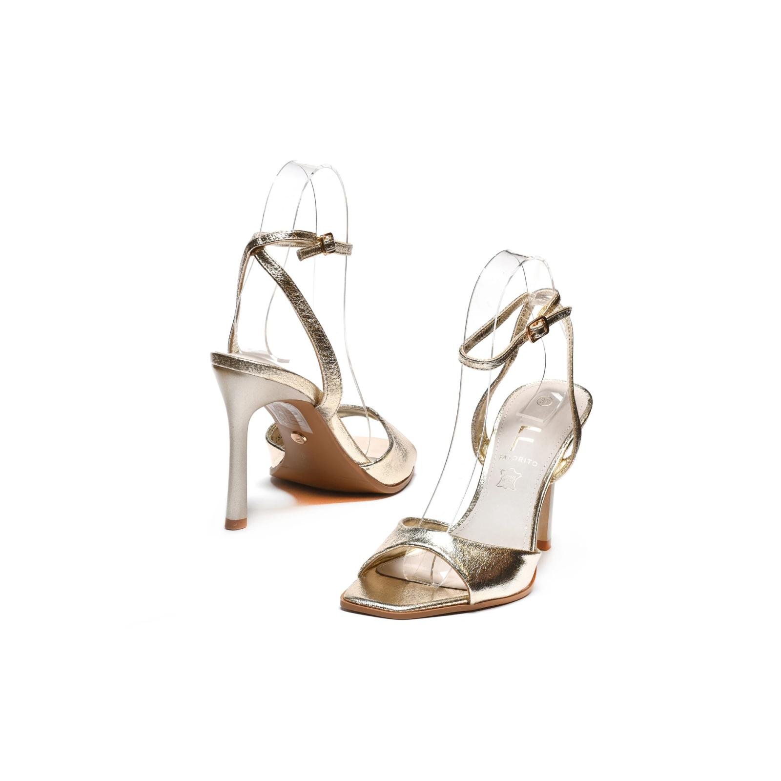 Ženske sandale LS242658-GLD