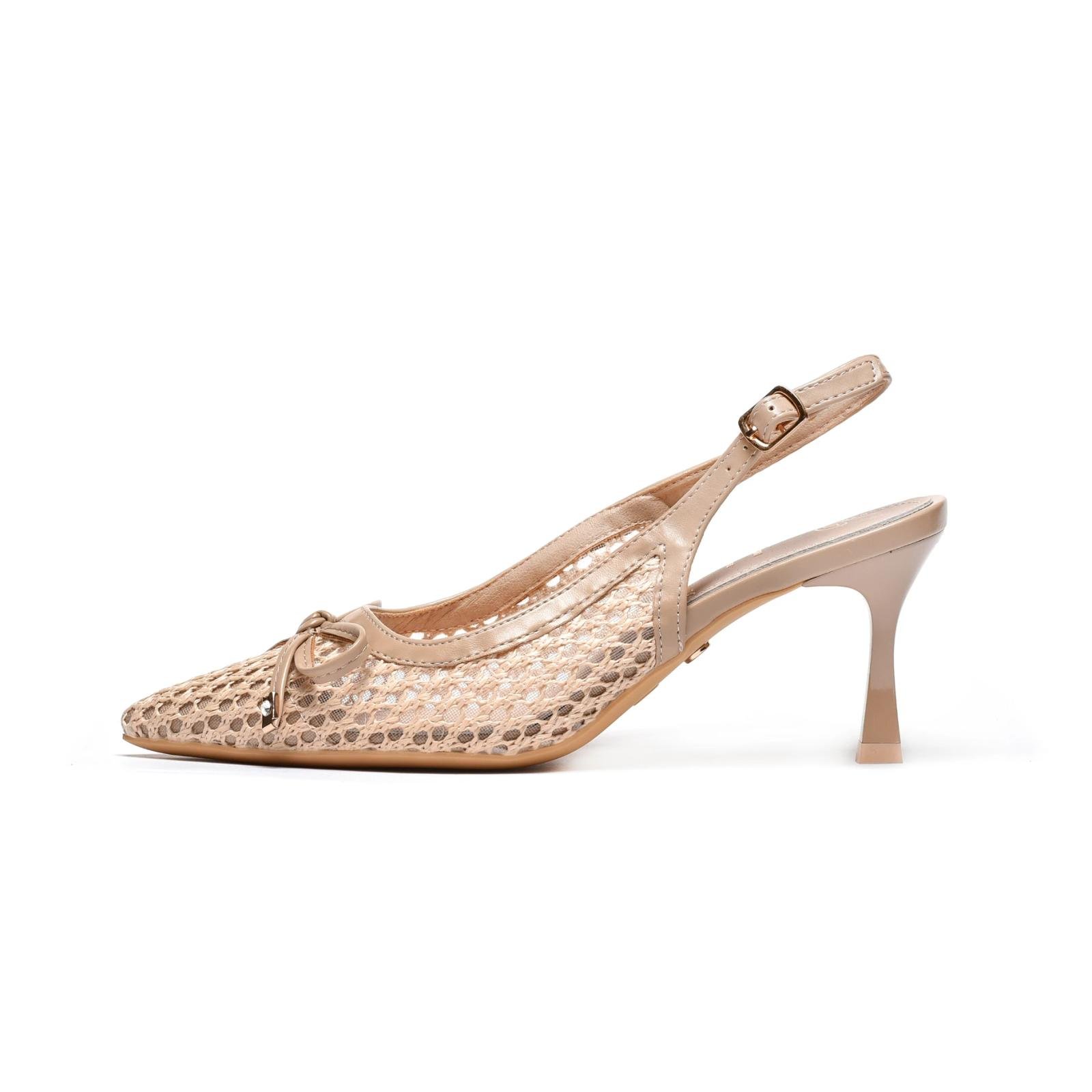 Ženske sandale na štiklu LS242642-BEI