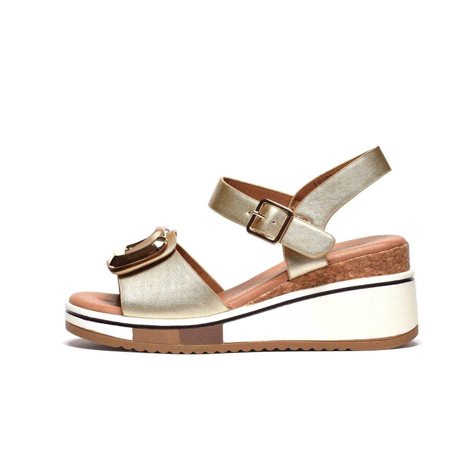 Ženske sandale komfort LS102617-GLD