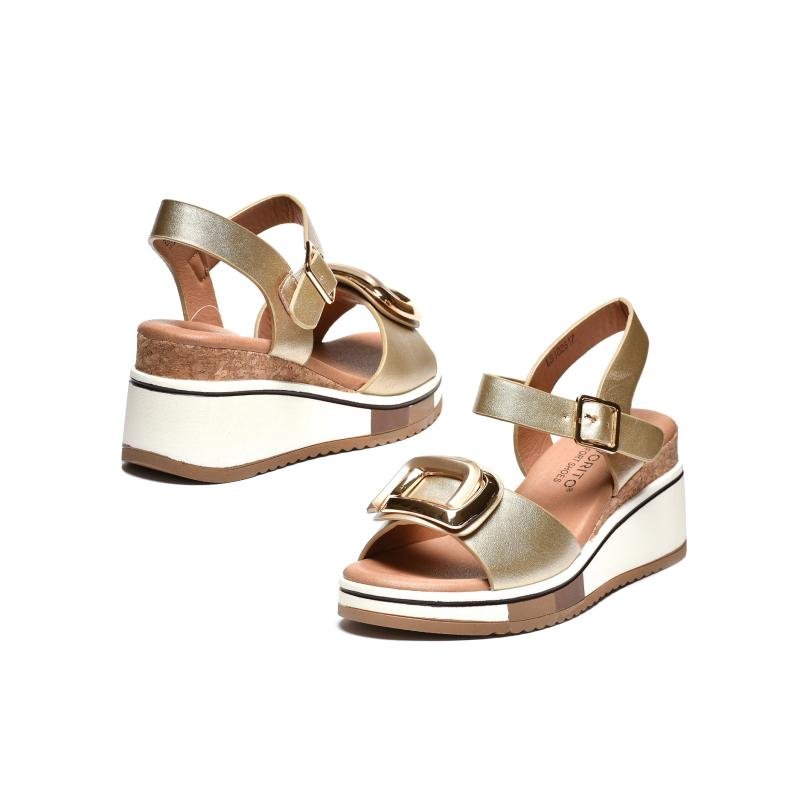 Ženske sandale komfort LS102617-GLD