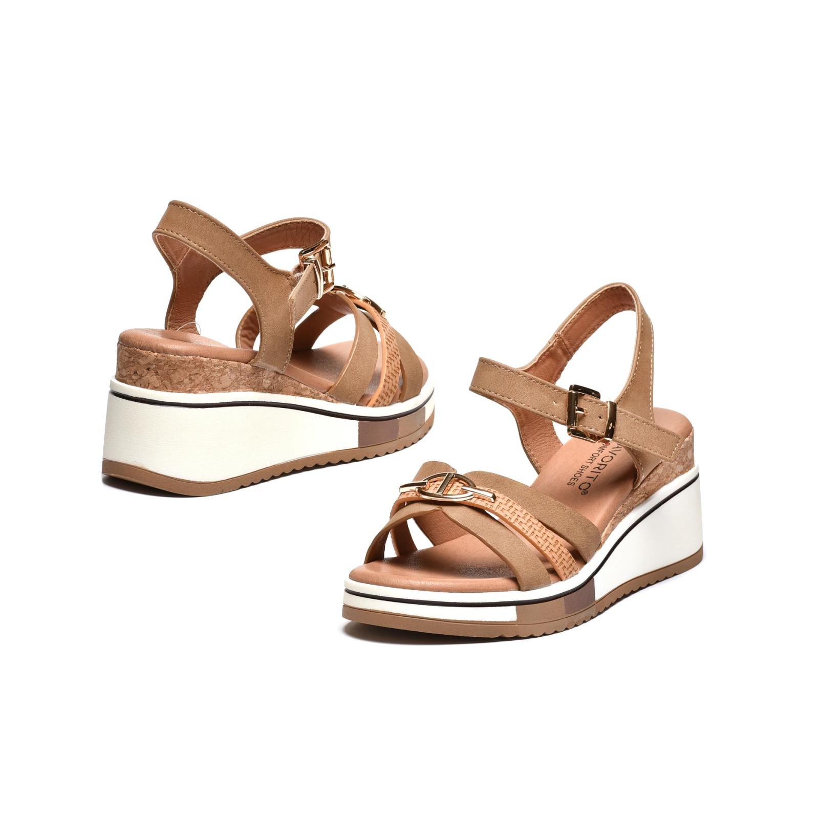 Ženske sandale komfort LS102618-CAM