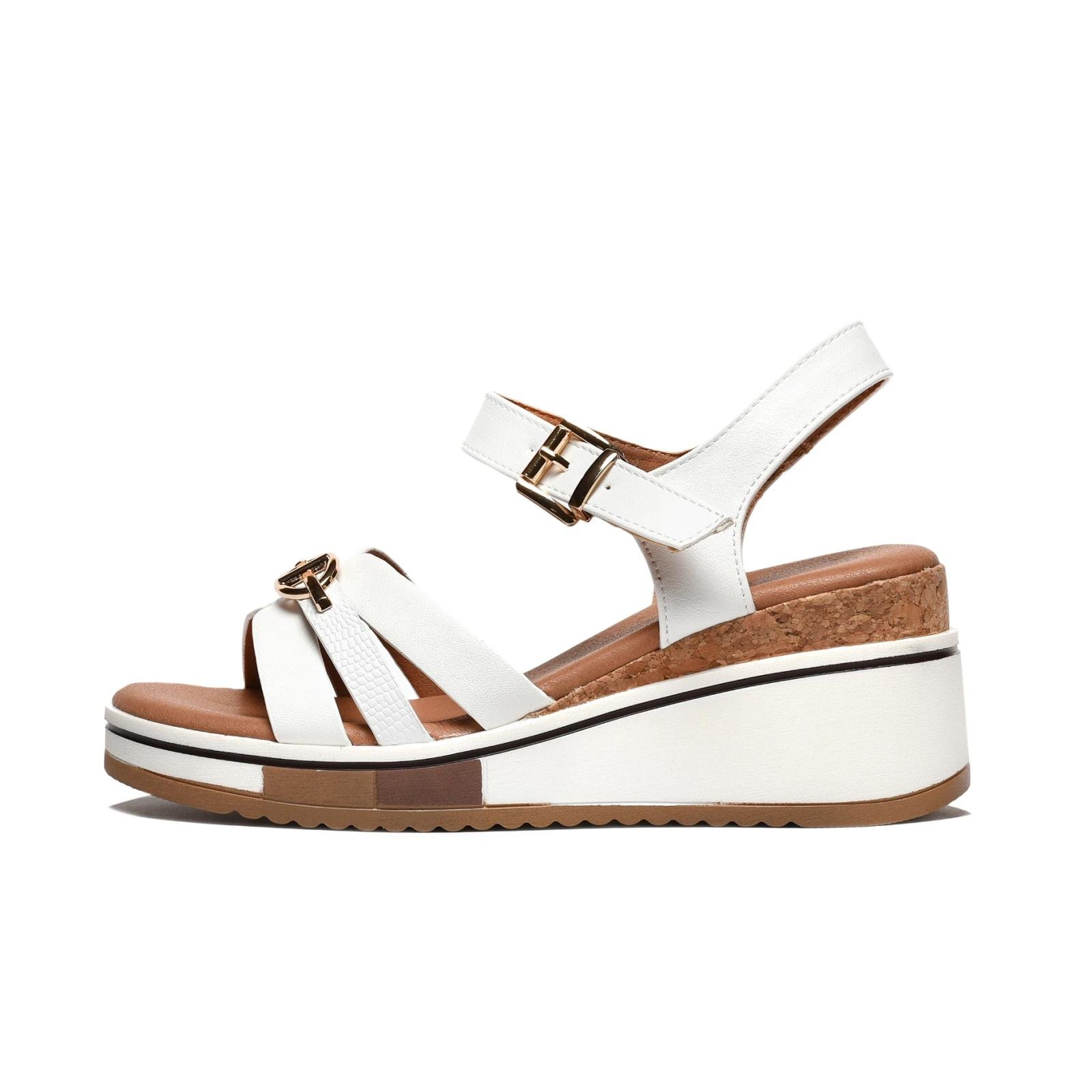 Ženske sandale komfort LS102618-WHT