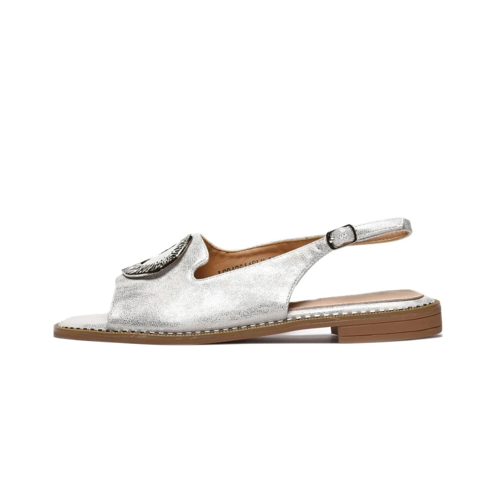 Ženske sandale ravne LS942611-SLV