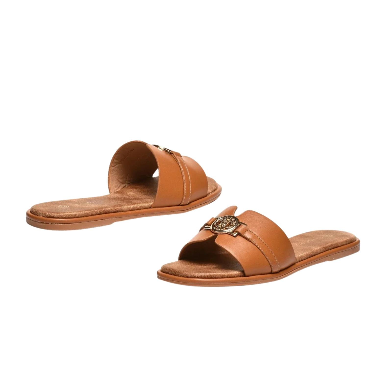 Ženske papuče ravne LP212667-CAM