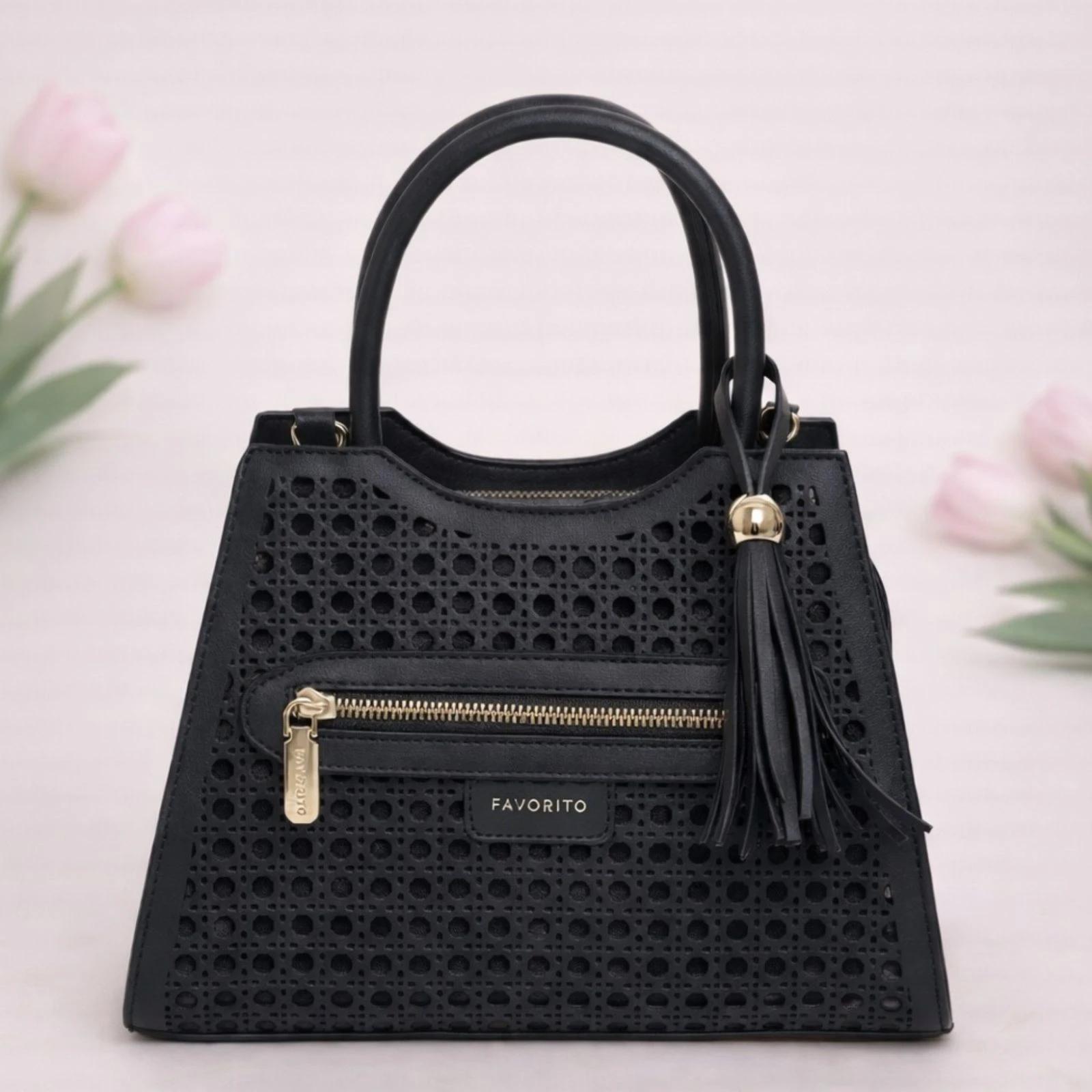 Ženska torba-T012622-BLK