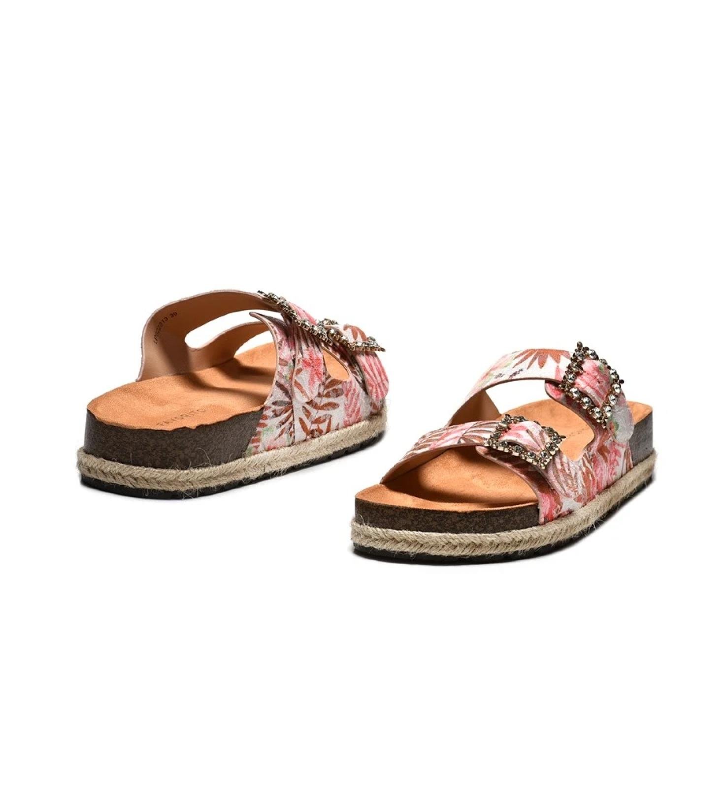 Papuče LP022313-CAMEL