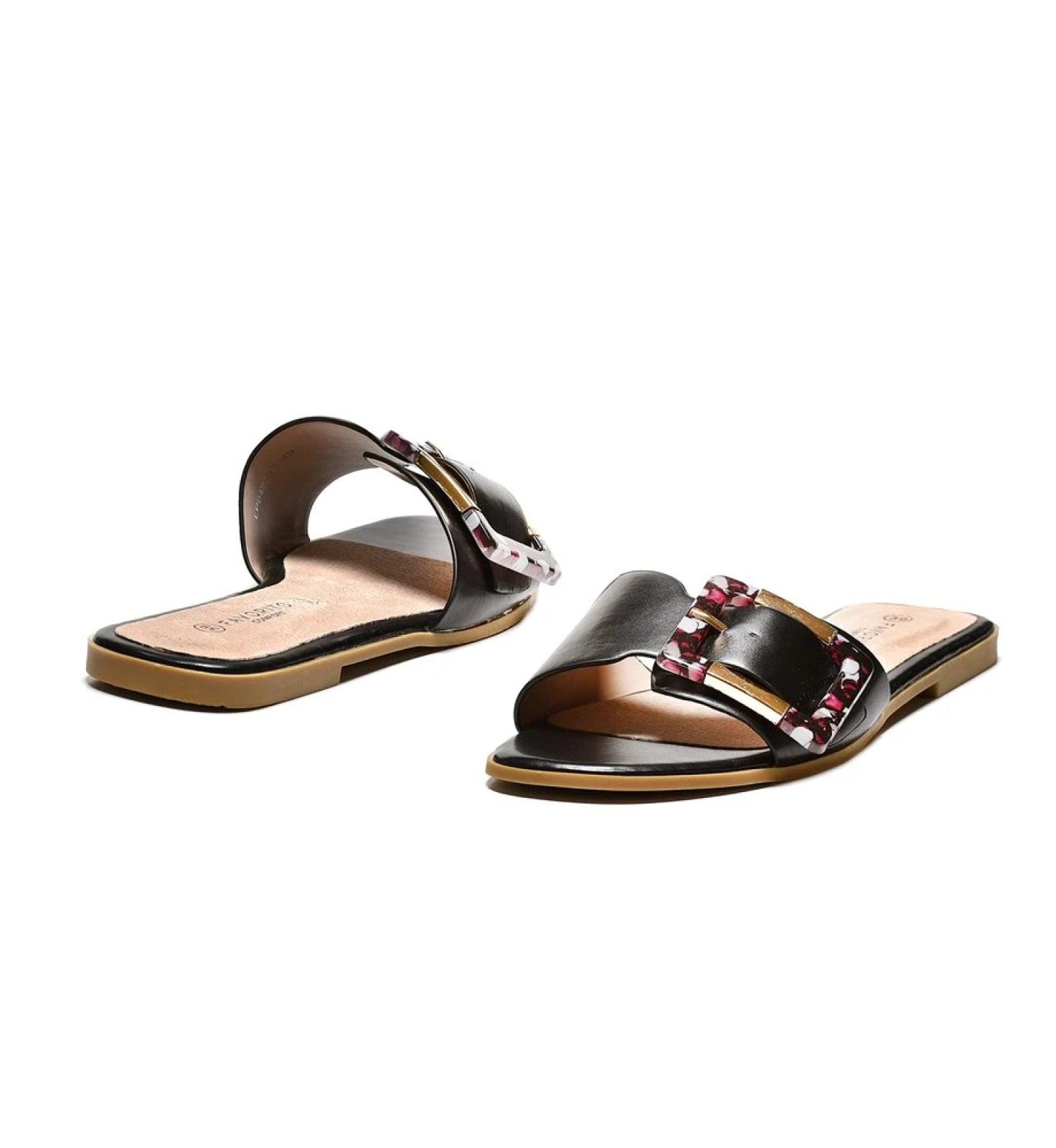 Papuče LP042319-CRNA