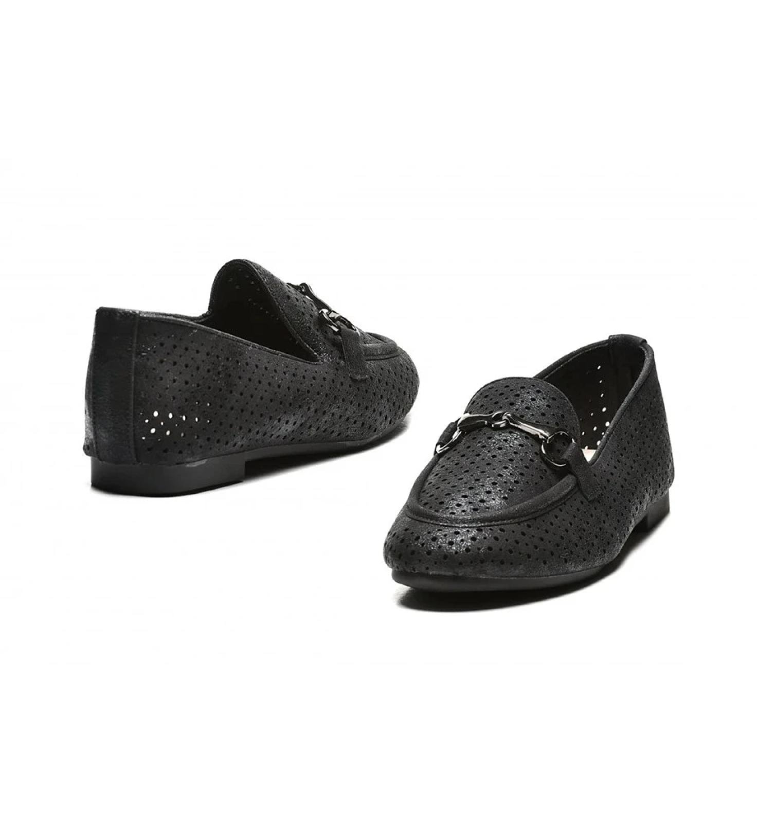 Ženske mokasine  L752420-CRNA