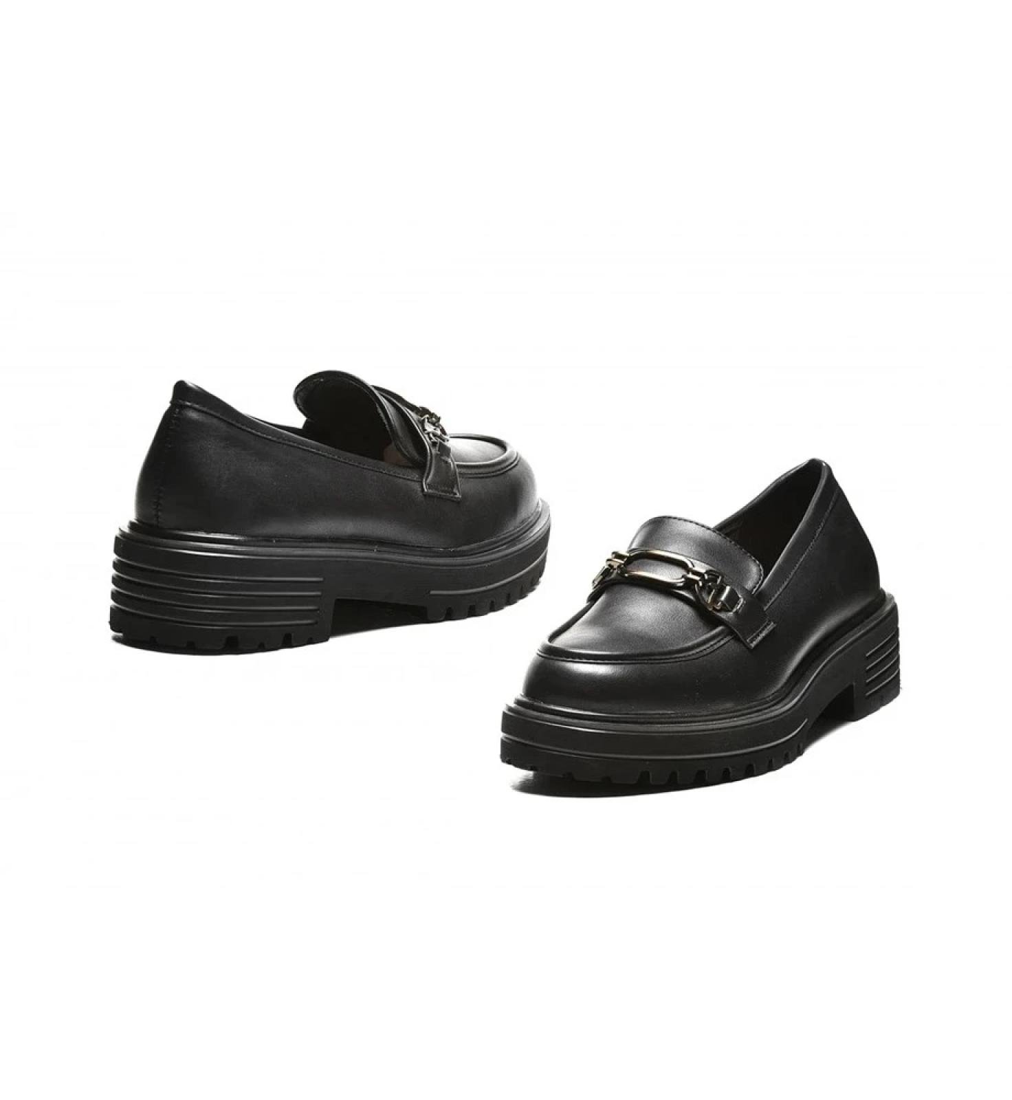 Ženske mokasine  L752415-CRNA