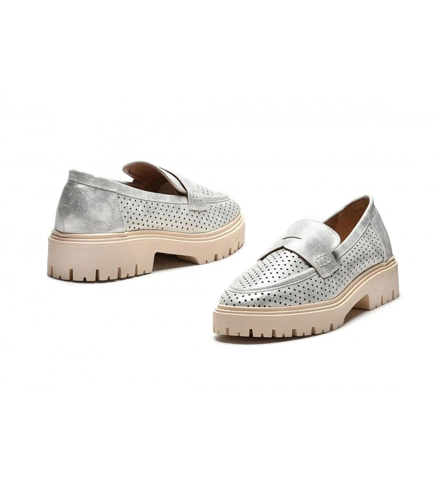 Ženske mokasine  L752414-SIVA